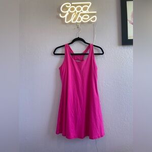 Rae Mode Hot Pink Activewear Dress
